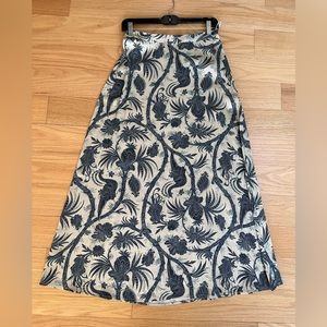 Zimmermann Silk midi skirt size 1